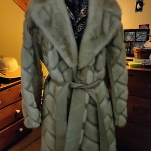 Real mink coat